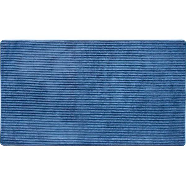 Коврик для ванной комнаты Dariana Фиберлайн 68х120 синий