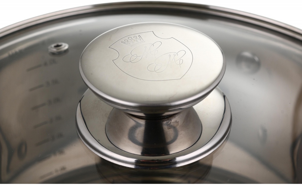 Кастрюля с крышкой Maxmark 4 л 22 см MK-3704