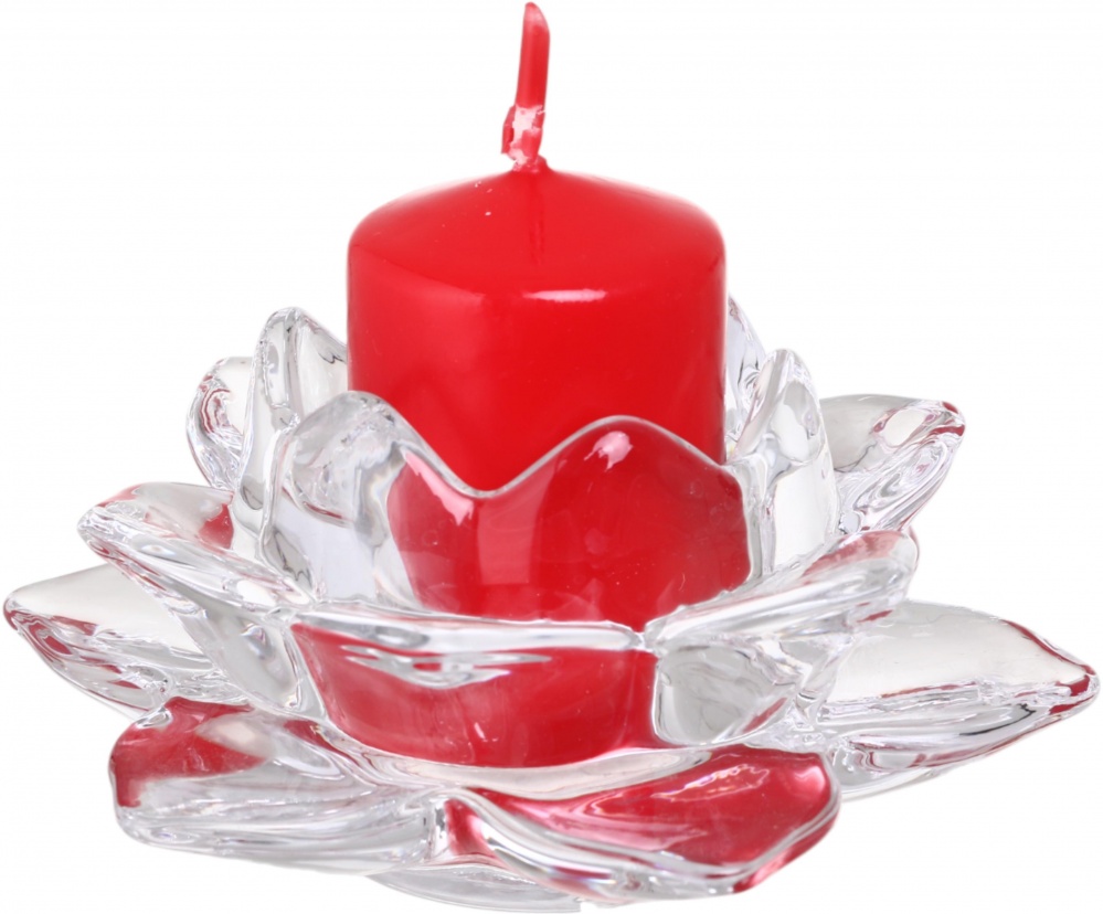 Подсвечник Glass 12х5,5 см прозрачный CY060919 Sensio