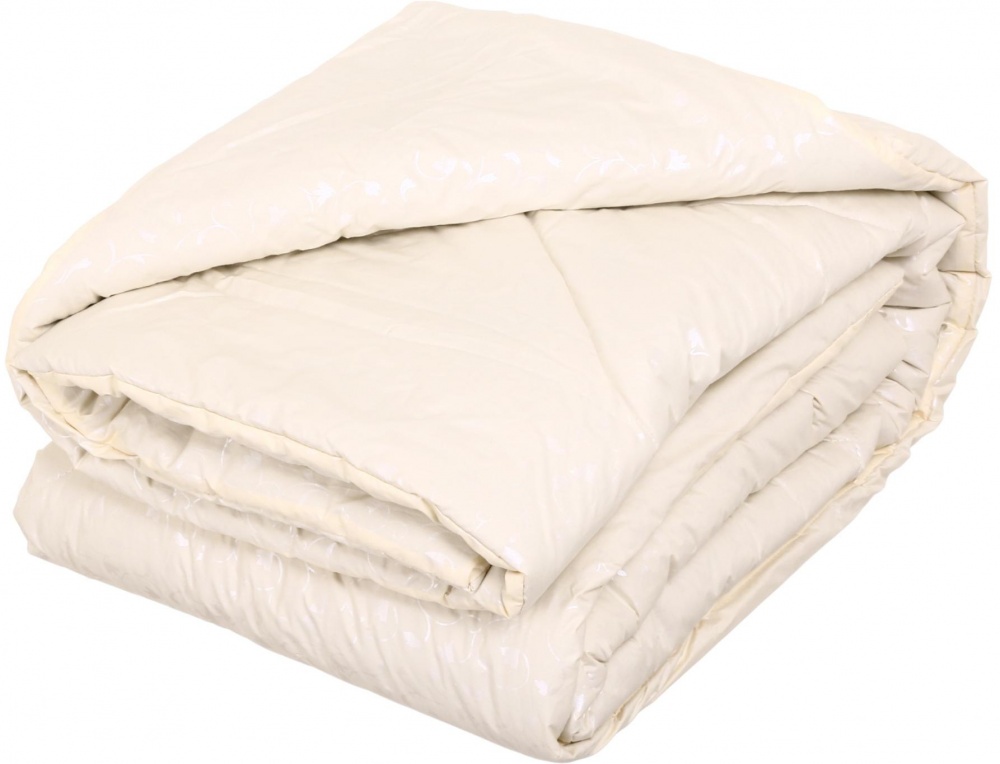 Ковдра верблюжа стьобана 140x205 см Ярослав бежевий