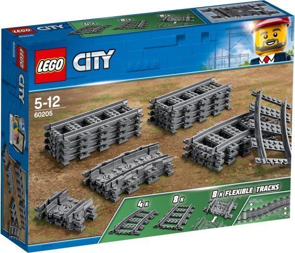 Конструктор LEGO City Рельсы 60205
