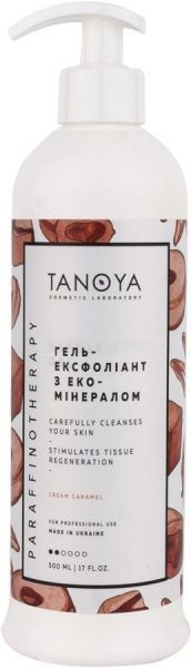 Гель-ексфоліант для тіла TANOYA Крем-карамель 500 мл