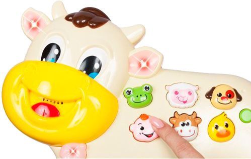 Іграшка інтерактивна Bebelino Музична корівка 58089