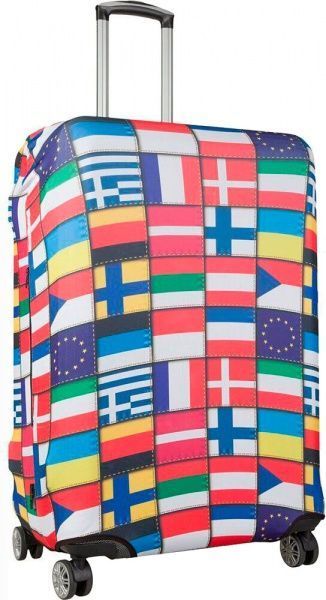 Чохол для валізи Coverbag дайвинг прапори 0413 L 