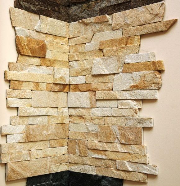 Плитка KLVIV сланец Болгарский персик Antik 30 мм 0,5 кв.м 