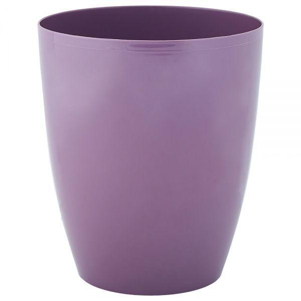 Горшок пластиковый Алеана Орео 20х24 см круглый фиолетовый (115022) 