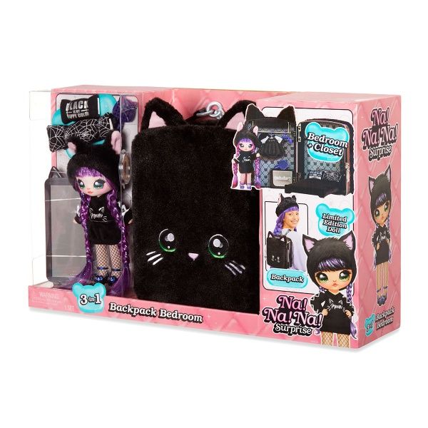 Ляльковий набір Na! Na! Na! Surprise Рюкзачок-кішечка з сюрпризом