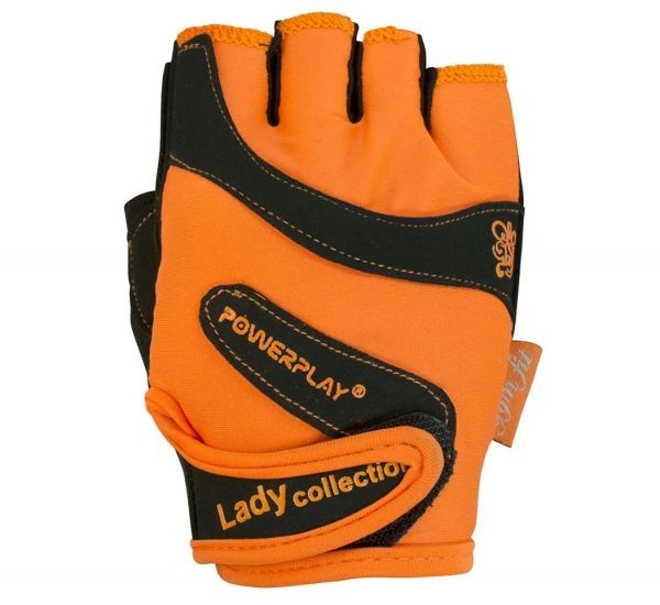 Перчатки для фитнеса PowerPlay PP_1729D р. XS оранжевый 