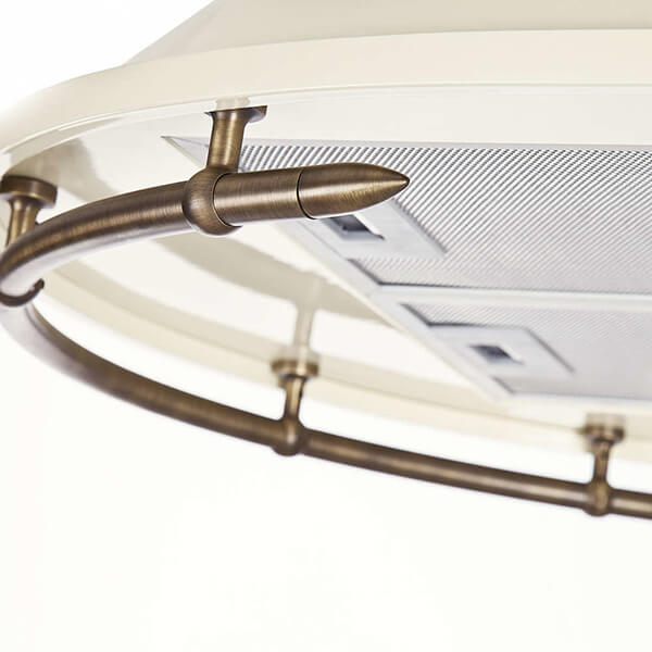 Вытяжка кухонная Pyramida BR 60/B Rustico ivory