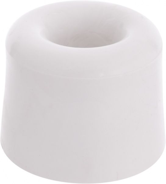 Стопор дверний гумовий 25x35 мм білий