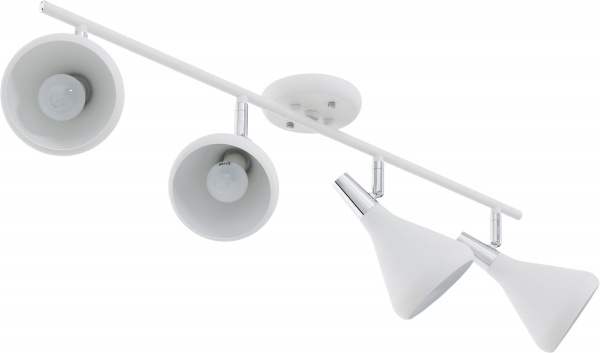 Спот Arte Lamp Ciclone 4x40 Вт E14 білий A9154PL-4WH 