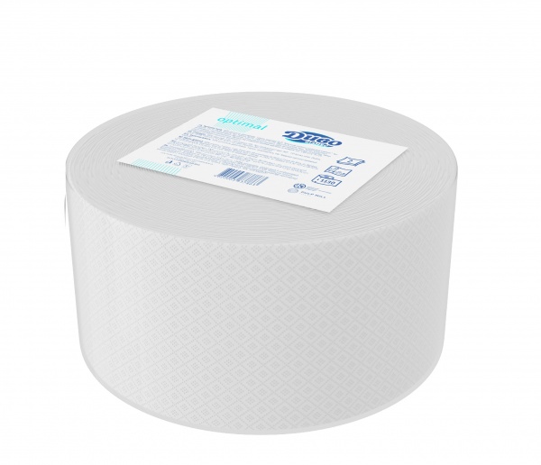 Туалетная бумага Диво Optimal двухслойная 1 шт.