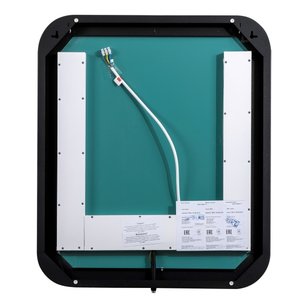 Зеркало в алюминиевой раме Aqua Rodos Бали 60 с LED-подсветкой