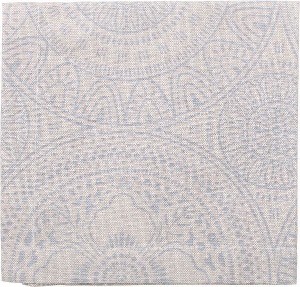 Серветка декоративна La Nuit Блиск Срібла 40x40 см срібний 