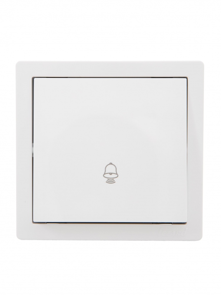 Кнопка звонка Lezard LETO белый 752-0200-103