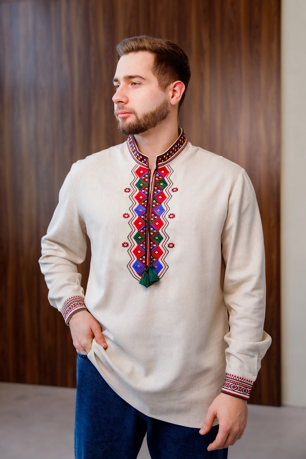 Сорочка Galychanka Суверенітет Msh66-ls р. XXL меланж