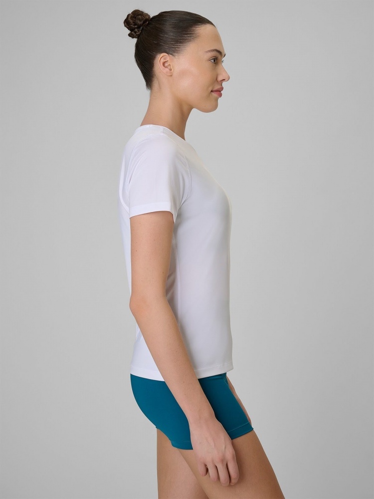 Футболка 4F TSHIRT FNK F1846 4FWSS26TFTSF1846-10S р.XL белый