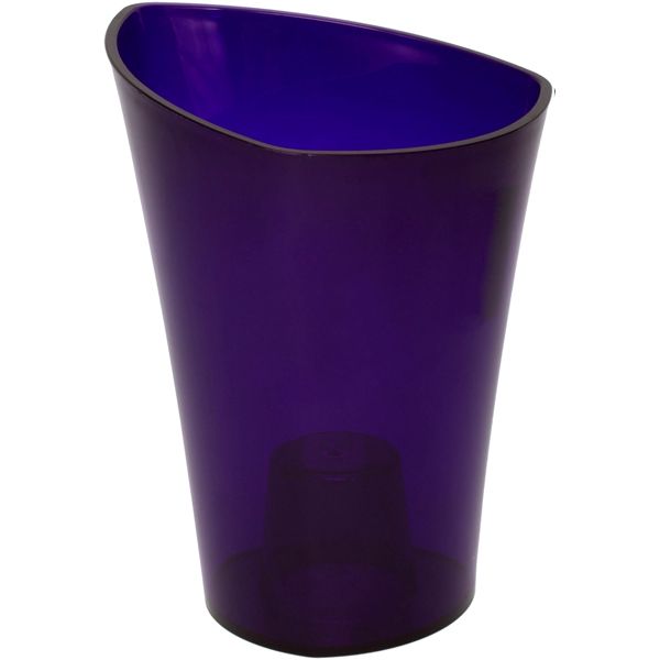 Горщик квітковий Lamela Венус 20  см фіолетовий транспарентний
