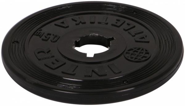 Диск InterAtletika для грифа 0,5 кг SТ 520-1