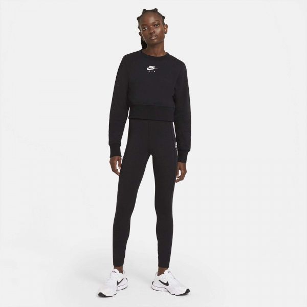 Свитшот Nike W NSW AIR CREW FLC DC5296-010 р. XL черный