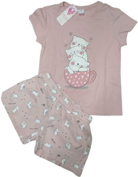 Комплект Роза для дівчинки 201113 р.134 рожевий 