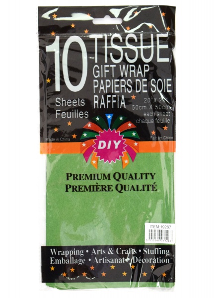 Бумага для упаковки тишью 19129 50x50 см 