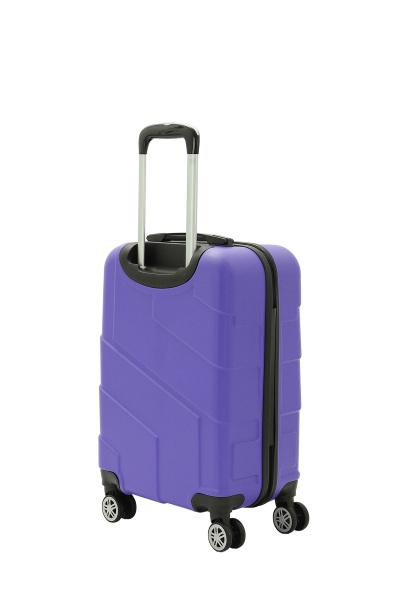 Чемодан 42 л фиолетовый MCS V358 на 4 колесах S 20