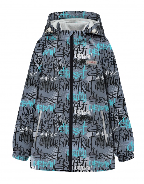 Куртка дитяча для хлопчиків JOIKS р.164 сірий 