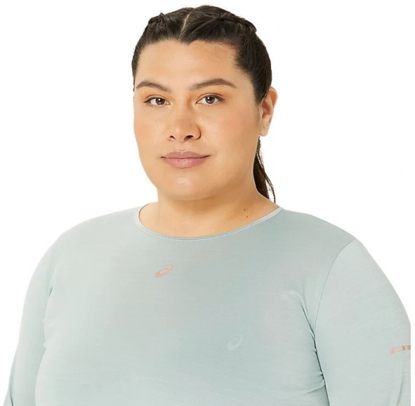 Футболка Asics NAGINO RUN LS TOP 2012C850-400 р.M зелений