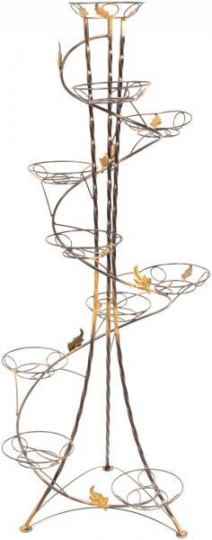 Підставка для рослин ВОДОЛІЙ на 10 горщиків 50х50x150 см 