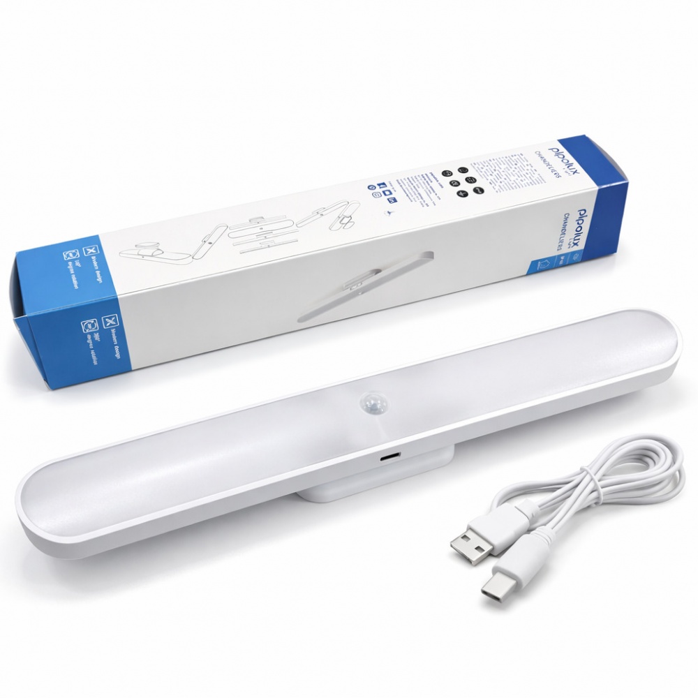 Светильник-ночник LED Pipolux Light TQ250014 2000mA 150Lm 3000K ССТ 1,5 Вт белый