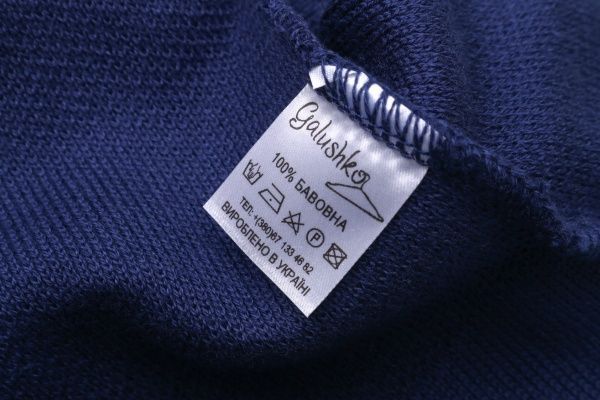 Сарафан для дівчаток Галушко р.146-152 синій 7485 