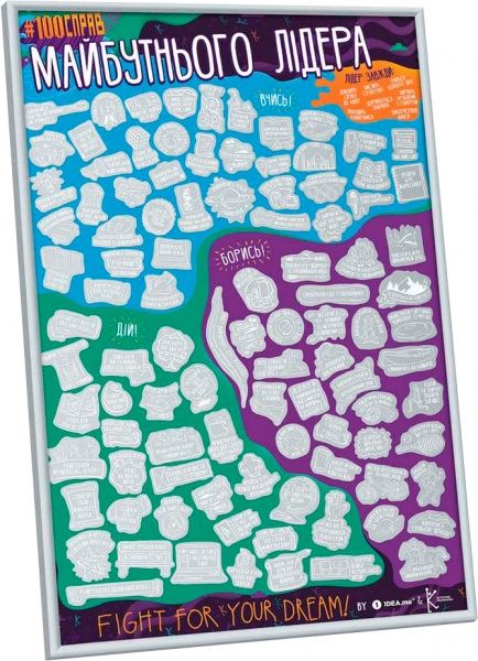 Интерактивный постер 1DEA.me #100 ДЕЛ БУДУЩЕГО ЛИДЕРА