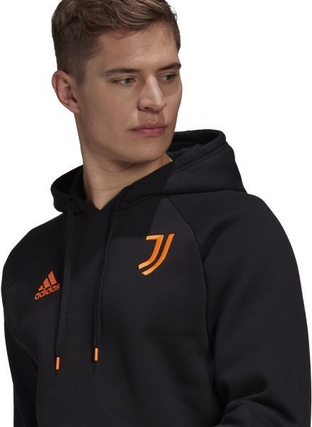 Джемпер Adidas JUVE TRAVEL HD GK8605 р. 2XL чорний