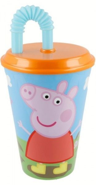 Стакан STOR Peppa Pig Easy Sport Tumbler 425 мл
