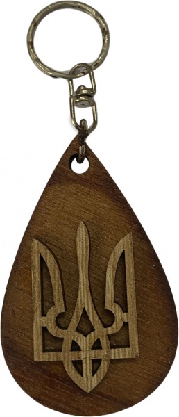 Брелок Трезубец (натуральный/капля)