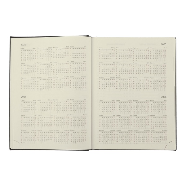 Щоденник датований CHESTER чорний Buromax A5 2024