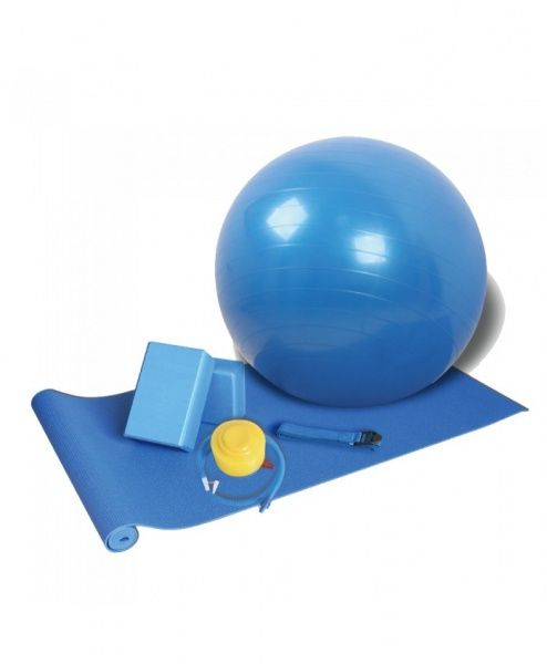 Набор для йоги LiveUp LS3243 Yoga set синий