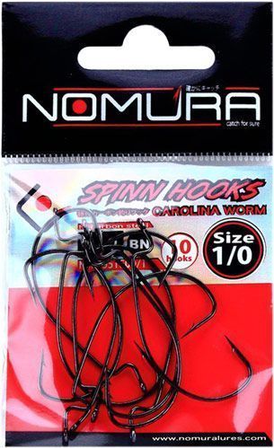 Гачок Nomura Carolina Worm №1/0 10 шт. NM7951600/1