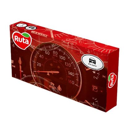 Серветки косметичні Ruta Спідометр 80 шт