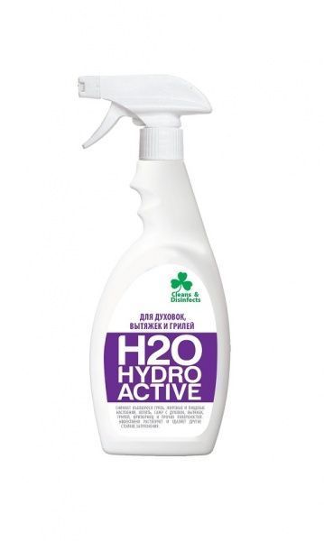 Засіб H2O Hydro Active для чищення духовок, витяжок та грилів 0,5 л