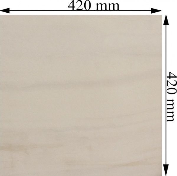 Плитка Cersanit Луіза крем 42x42 