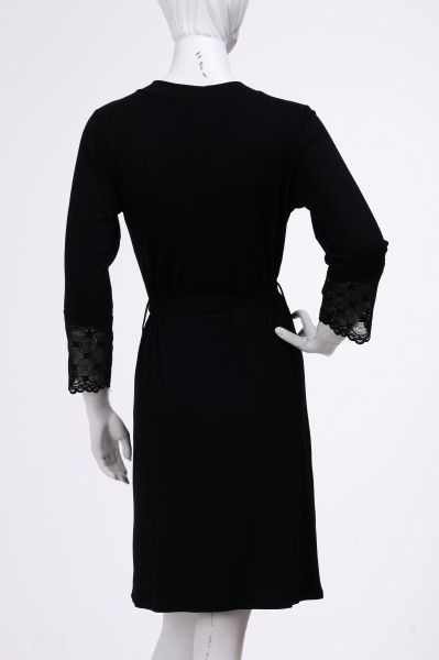 Халат Roksana Lady 274/60005 р. L черный 