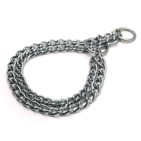 Ошейник-удавка Лорі хромированная РУ 2-4,0/65 см