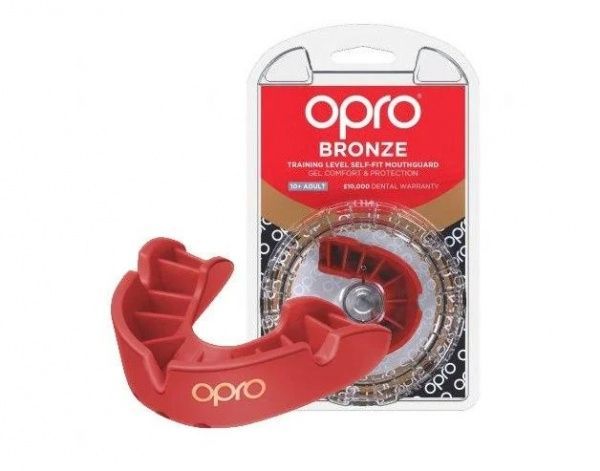 Капа Opro Bronze Red OS 