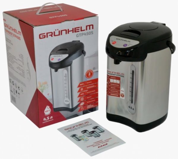 Термопот Grunhelm GTP452S 