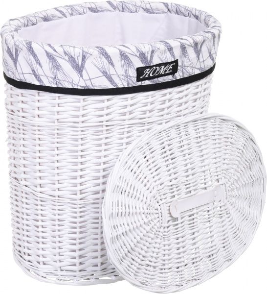 Корзинка плетеная Tony Bridge Basket с текстилем 51х37х56 см HQN20-2CD-1 