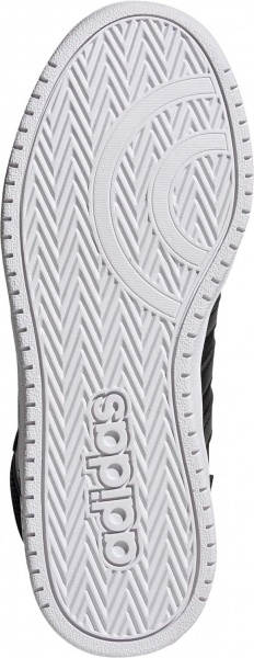 Кроссовки Adidas HOOPS 2.0 MID FY6022 р.UK 4,5 бело-черный
