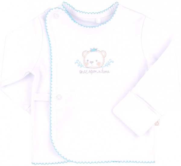 Комплект для новонароджених Bembi КП222 білий із блакитним р.56 5222001130.140 