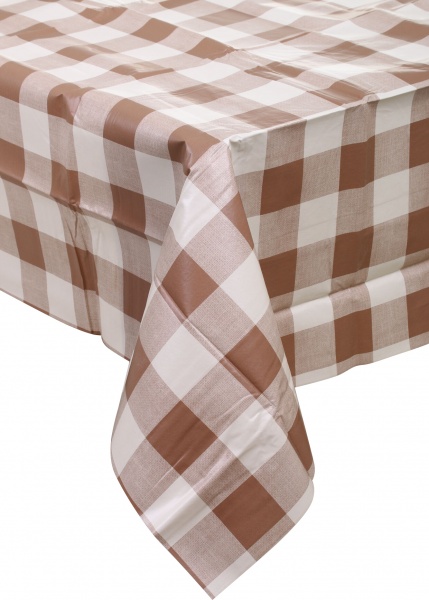 Скатерть Check 140x240 см коричневый UP! (Underprice) 